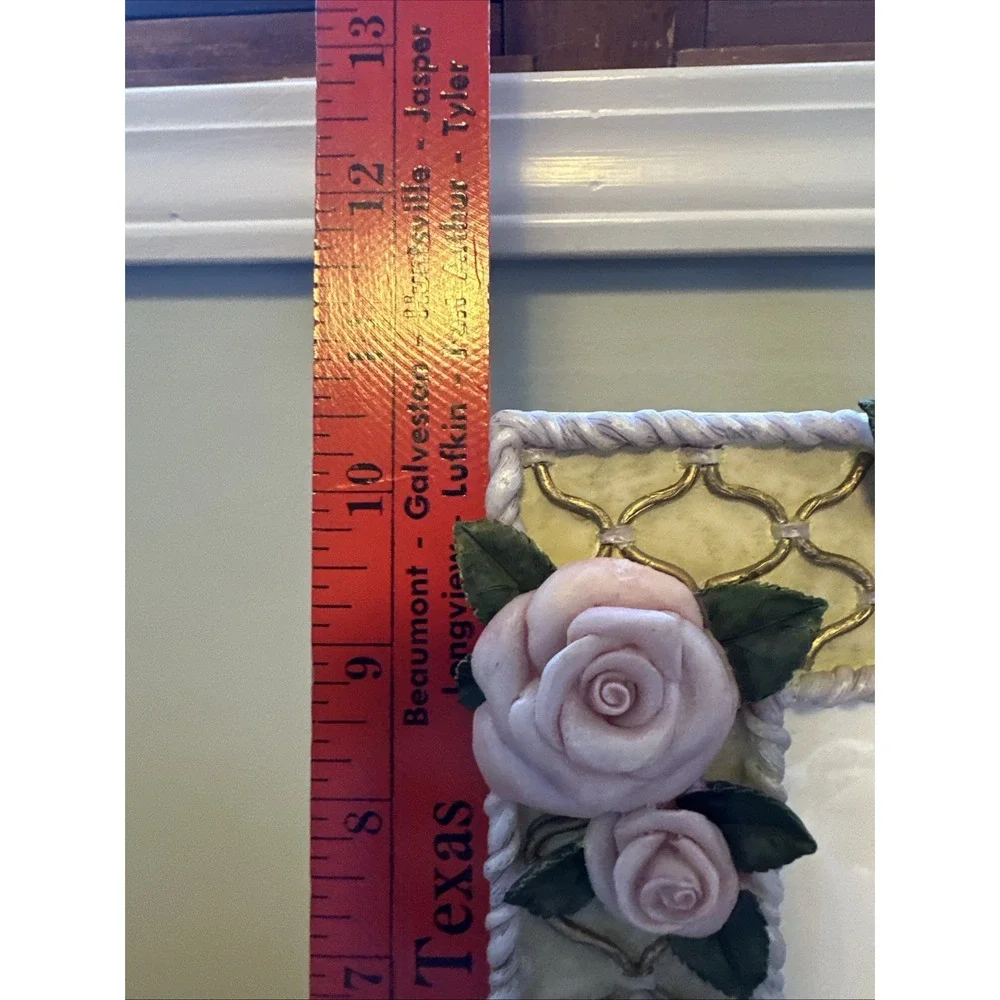 Ganz Photo Frame Pink Roses Romantic 4x6 Photo Frame is 8x10‎